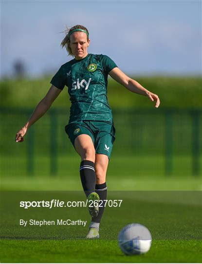 Republic of Ireland Women Training Session and Press Conference Republic of Ireland Women Training Session and Press Conference
