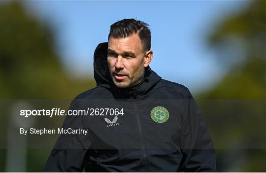 Republic of Ireland Women Training Session and Press Conference Republic of Ireland Women Training Session and Press Conference