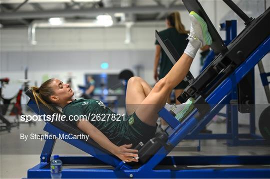 Republic of Ireland Women Gym and Prehab Session