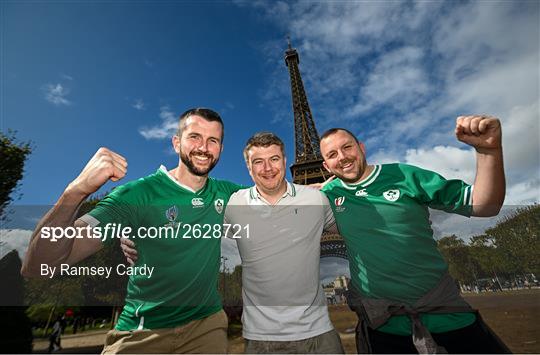 Ireland Rugby Supporters in Paris