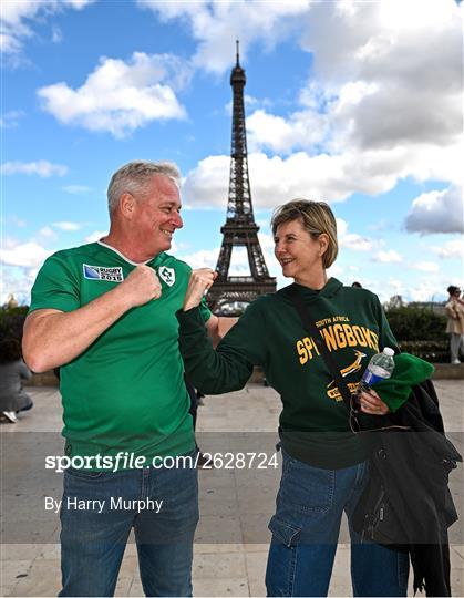 Ireland Rugby Supporters in Paris