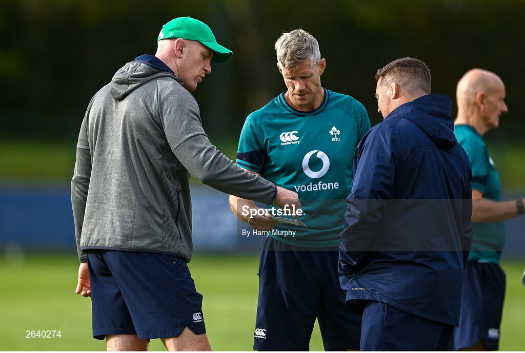 Sportsfile - Ireland Rugby Squad Training and Media Conference - 2640274