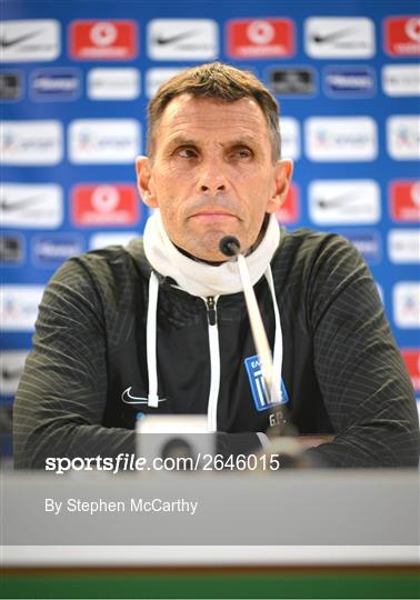 Greece Training Session and Press Conference