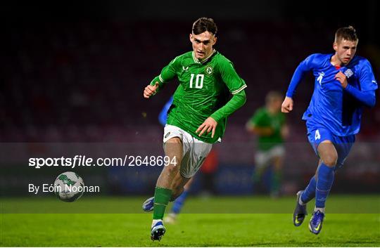 Republic of Ireland v Iceland - UEFA European U17 Championship Qualifier