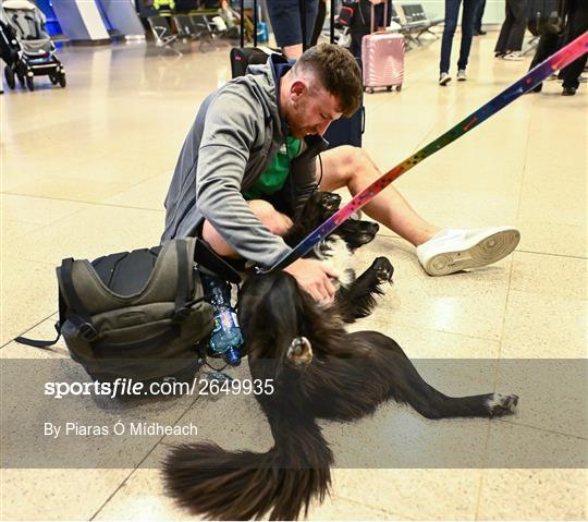 Ireland Rugby Team Return From 2023 Rugby World Cup