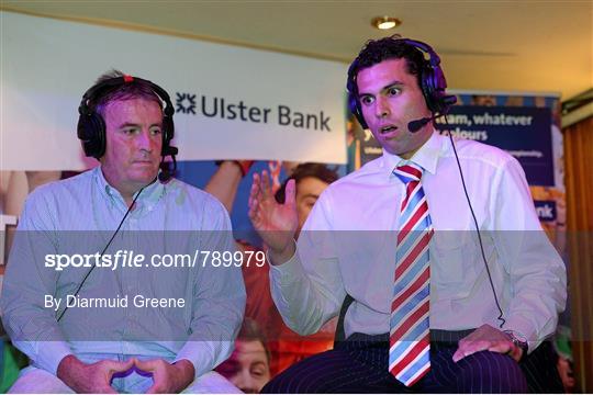 Off the Ball Roadshow with Ulster Bank - Thursday 5th September