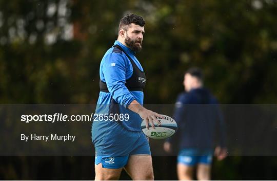 Leinster Rugby Squad Training and Media Conference