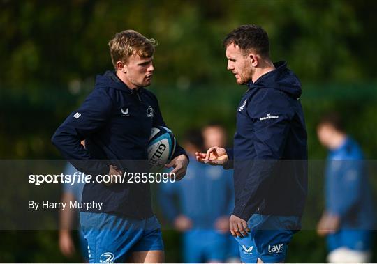 Leinster Rugby Squad Training and Media Conference