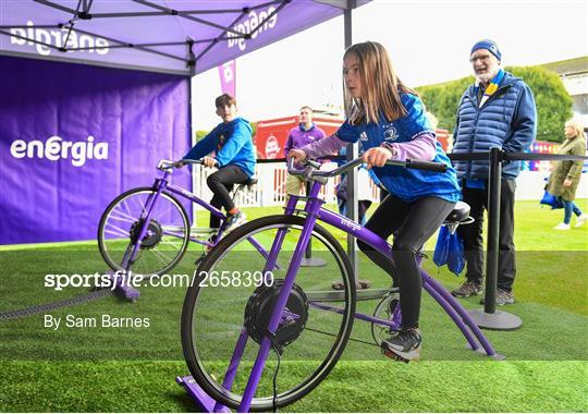 Activities at Leinster v Hollywoodbets Sharks - United Rugby Championship