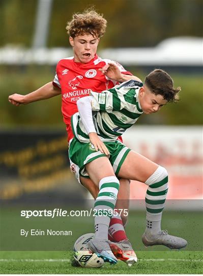 St Patrick Athletic v Shamrock Rovers - EA SPORTS MU15 LOI Michael Hayes Cup