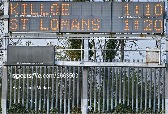 Killoe Young Emmets v St Loman's Mullingar - AIB Leinster GAA Football Senior Club Championship Quarter-Final
