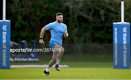 Leinster Rugby Squad Training Session