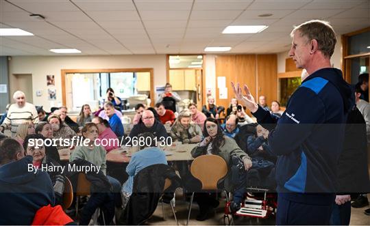 Leo Cullen visits Leinster charity partner St Michael’s House