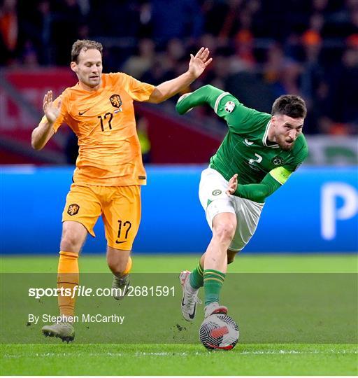 Netherlands v Republic of Ireland - UEFA EURO 2024 Championship Qualifier