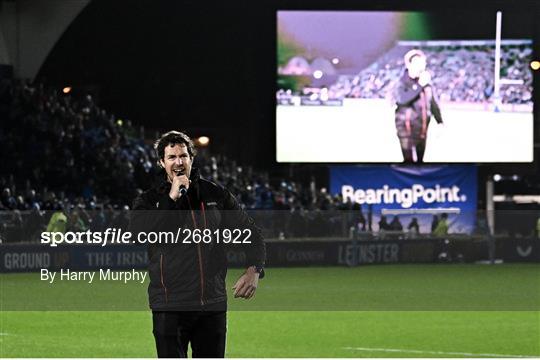 Activities at Leinster v Scarlets - United Rugby Championship