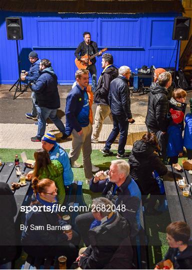 Activities at Leinster v Scarlets - United Rugby Championship Activities at Leinster v Scarlets - United Rugby Championship