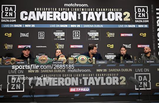 Cameron v Taylor 2 - Press Conference