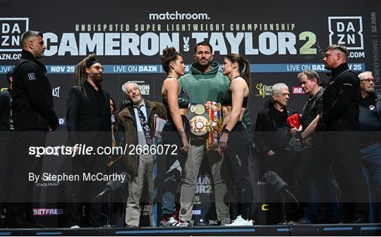 Cameron v Taylor 2 - Weigh-Ins