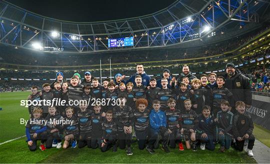 Bank of Ireland Half-Time Minis at Leinster v Munster - United Rugby Championship