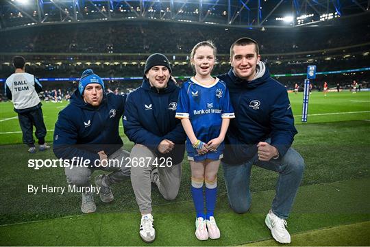 Activities at Leinster v Munster - United Rugby Championship