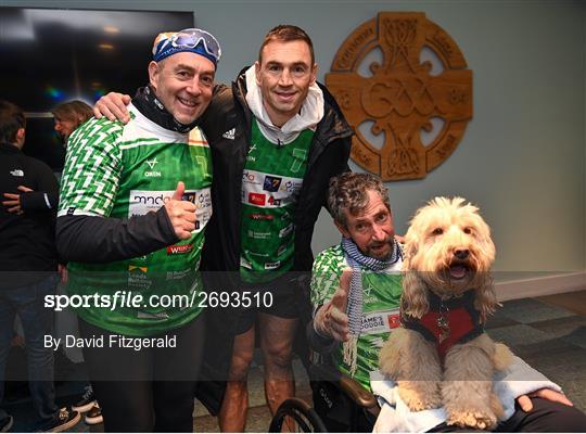 Kevin Sinfield Comes to Dublin for Day Five of 7 in 7 in 7 Ultra-Marathon Challenge