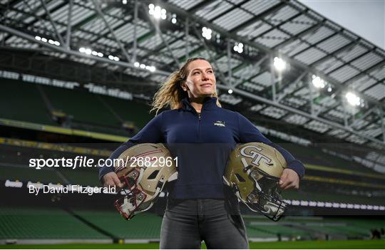 Aer Lingus College Football Classic Ambassador - Phoebe Schecter