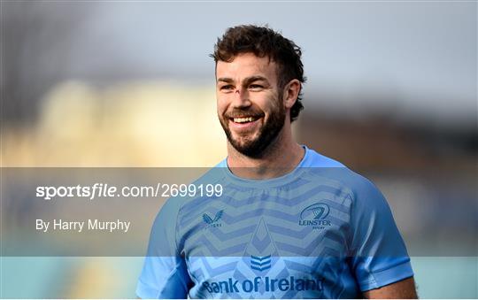 Leinster Rugby Captain's Run and Media Conference