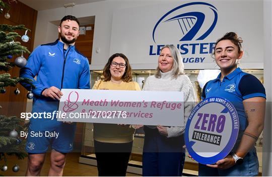 Leinster Rugby, Meath Women’s Refuge and DigitalWell Photocall