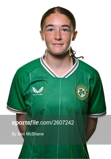 Republic of Ireland Women U16's Portraits