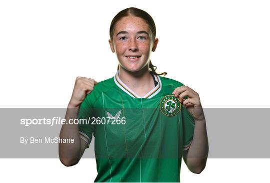 Republic of Ireland Women U16's Portraits