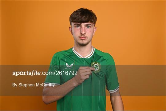 Republic of Ireland U21's Portrait Session