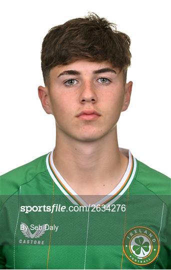 Republic of Ireland U16s Portraits Session