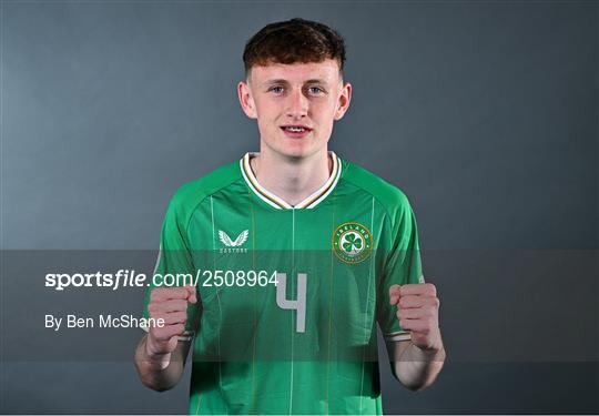 Republic of Ireland U17's Squad Portraits