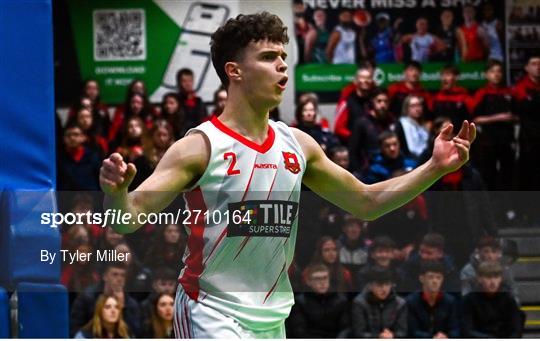 St Muredach’s College Ballina, Mayo v Pres De La Salle Bagnalstown, Carlow - Pinergy Basketball Ireland U19B Boys Schools Cup Final
