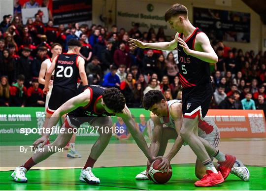 St Muredach’s College Ballina, Mayo v Pres De La Salle Bagnalstown, Carlow - Pinergy Basketball Ireland U19B Boys Schools Cup Final