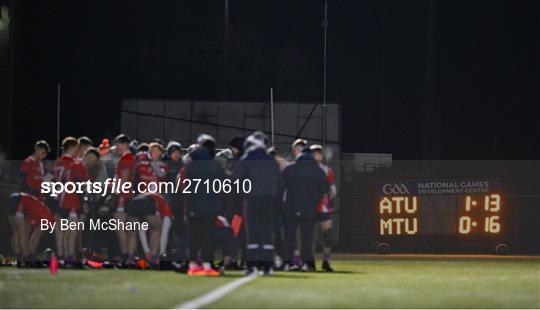 MTU Cork v ATU Donegal - Electric Ireland Higher Education GAA Sigerson Cup Round 2
