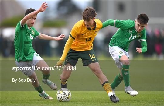 Republic of Ireland MU15 v Australia U16 Schoolboys - International Friendly