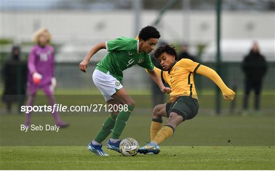 Republic of Ireland MU15 v Australia U16 Schoolboys - International Friendly