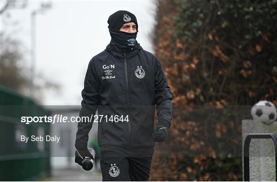 Shamrock Rovers Media Conference and Squad Training Session
