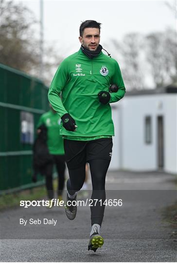 Shamrock Rovers Media Conference and Squad Training Session