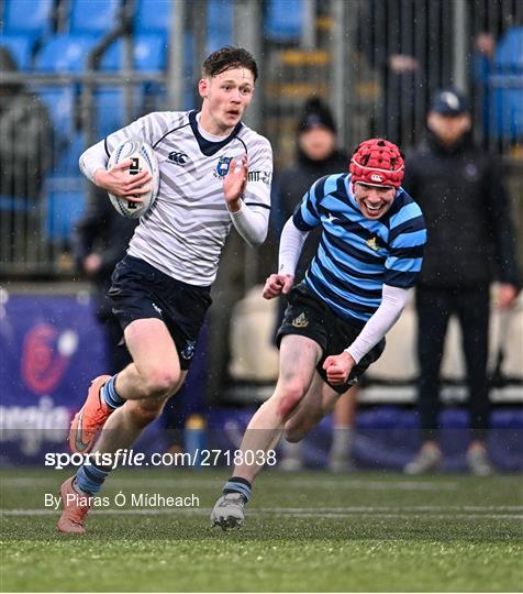 St Michael's College v St Vincent's Castleknock College - Bank of Ireland Leinster Schools Senior Cup First Round