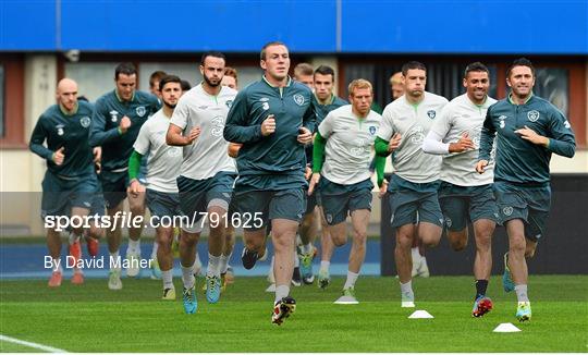 Republic of Ireland Squad Training - Monday 9th September 2013