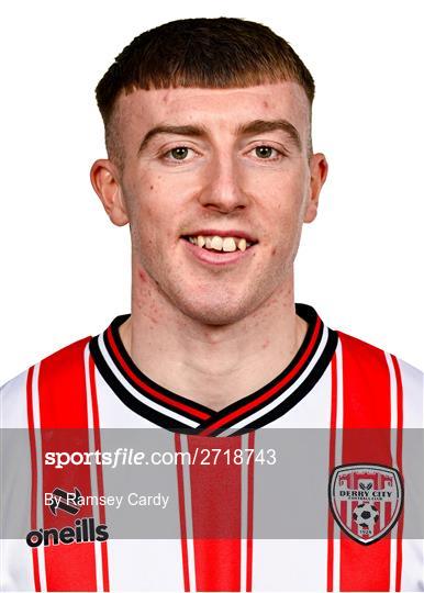 Derry City Squad Portraits 2024