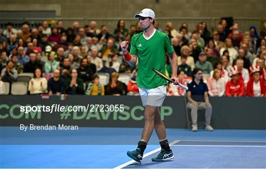 Ireland v Austria - Davis Cup World Group I Play-off 1st Round Day 1