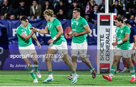 France v Ireland - U20 Six Nations Rugby Championship