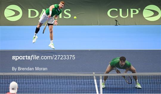 Ireland v Austria - Davis Cup World Group I Play-off 1st Round Day 2