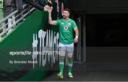 Ireland Rugby Captain's Run and Media Conference Ireland Rugby Captain's Run and Media Conference
