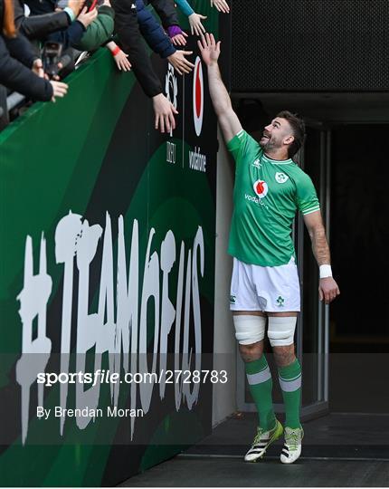 Ireland Rugby Captain's Run and Media Conference