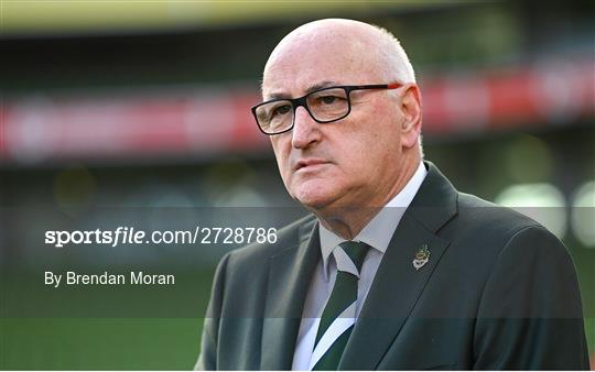 Ireland Rugby Captain's Run and Media Conference