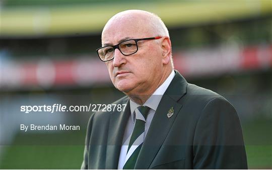 Ireland Rugby Captain's Run and Media Conference